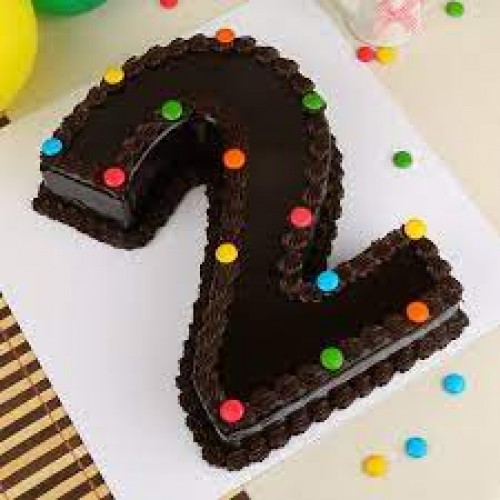 Two Number Theme Cake