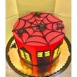 Spiderman World Cake