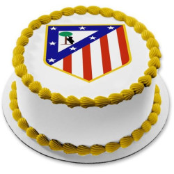 Atletico Madrid Logo Cake