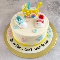 Baby Pram Cake