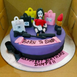 Born-To-Shop Cake 