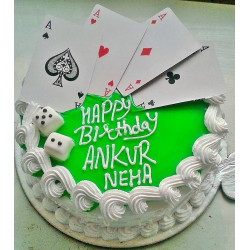 Casino Poker Cake 