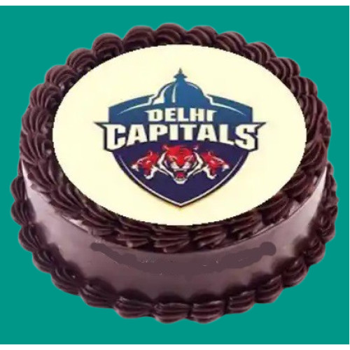 Delhi Capitals IPL Theme Cake