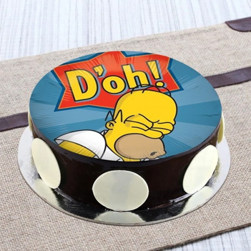 Doh Cartoon Cake
