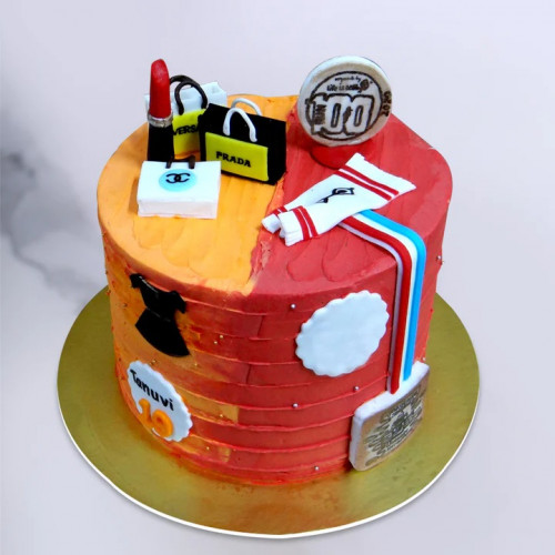 Modern Makeup Cake Modern Makeup Cake