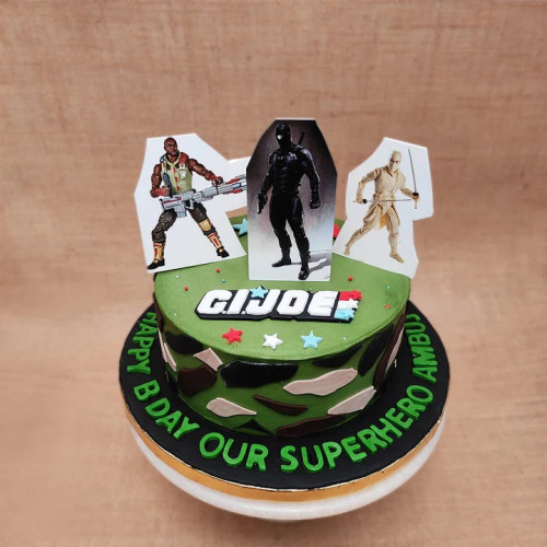 G.I -Joe Theme Cake
