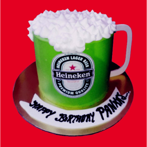 Heineken Beer Mug Cake Heineken Beer Mug Cake