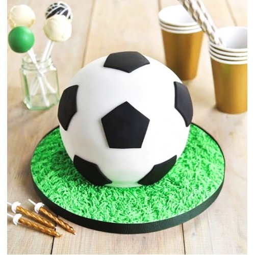 Football Shape Cake Football Shape Cake
