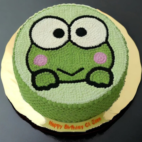 Keroppi Cartoon Cake