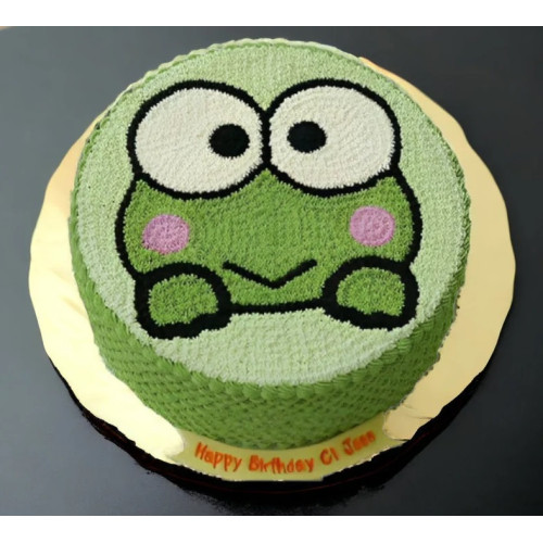 Keroppi Cartoon Cake Keroppi Cartoon Cake
