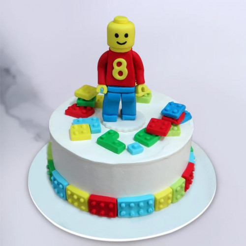 Lego Theme Cake