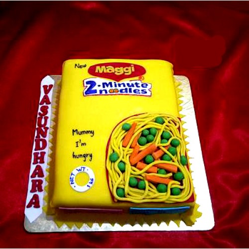 Maggi Noodles Pack Cake Maggi Noodles Pack Cake
