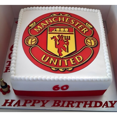Manchester United Logo Cake