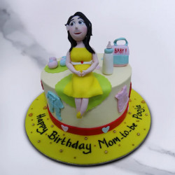 Mom To Be Cake