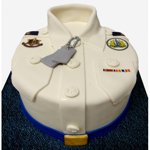 Navy Uniform Cake Navy Uniform Cake