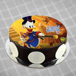 Scrooge McDuck Cake