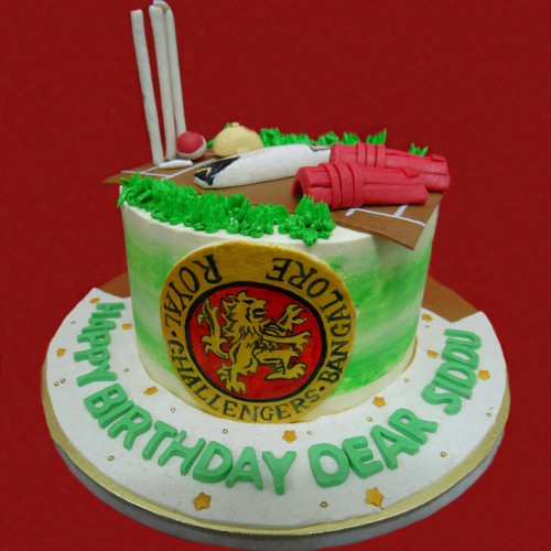 RCB IPL Cake