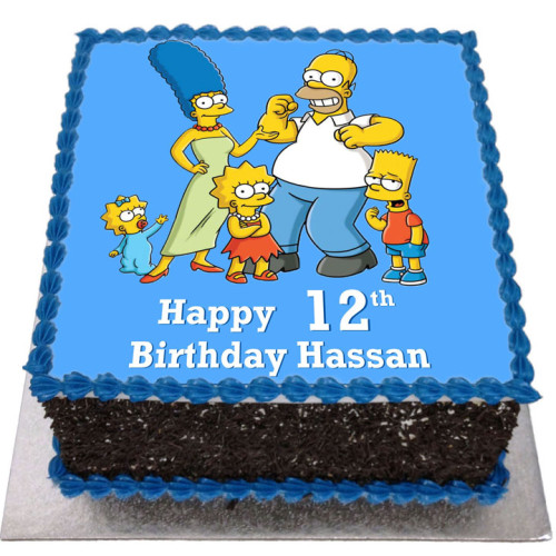 Homer Simpson Cake Homer Simpson Cake