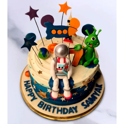 Astronaut Kids Cake Astronaut Kids Cake