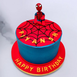 Spiderman 3D Cake