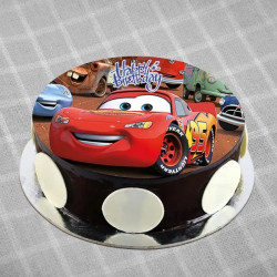 Car Cartoon Cake