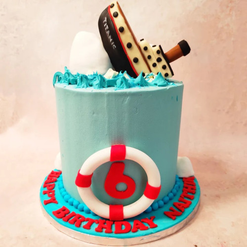 Titanic Ship Cake Titanic Ship Cake