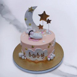 Welcome Baby Theme Cake