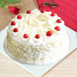 White Forest Cake