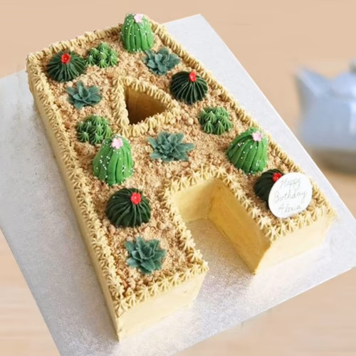 A Shaped Kids Cake