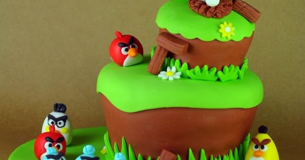 Angry Bird Cake Delivery In Delhi And Noida