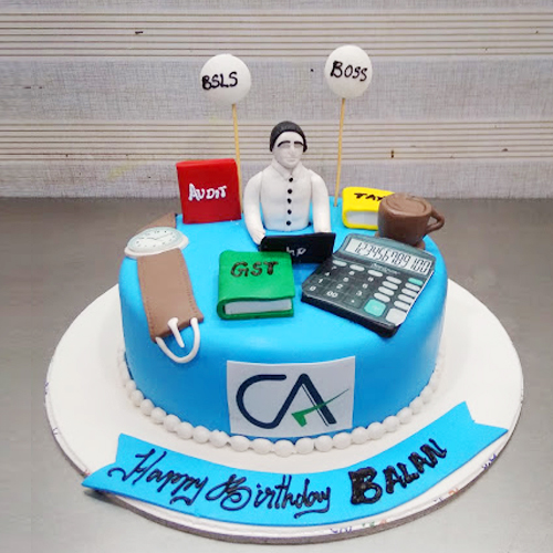 Auditor Theme Cake