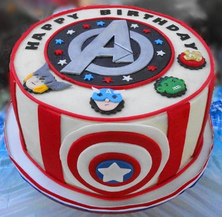 Order Superhero Cakes Online for Kids Birthday  FaridabadCake