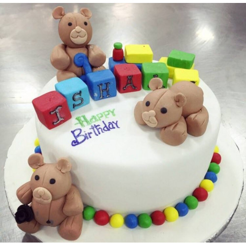 Bears Theme Cake 