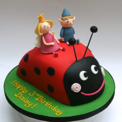 Ben and Holly Bug Cake 