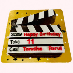 Clapper Board Cake