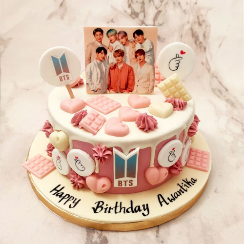 BTS Birthday Cake