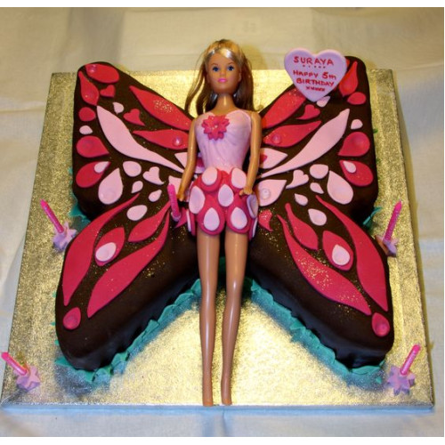 Butterfly Theme Cake Butterfly Theme Cake