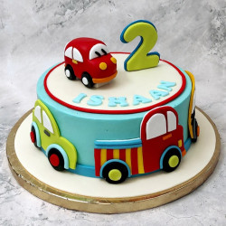 Car Themed Cake