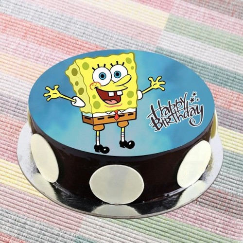 Cherries SpongeBob Cake