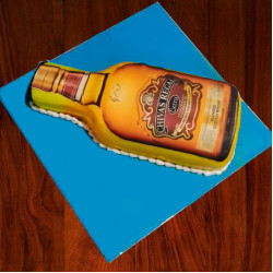 Chivas Regal Bottle Cake