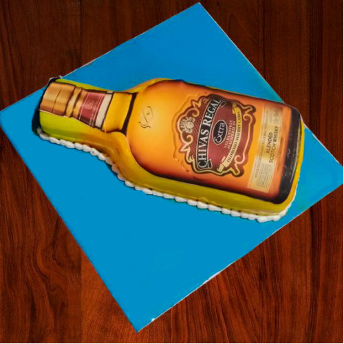 Chivas Regal Bottle Cake Chivas Regal Bottle Cake