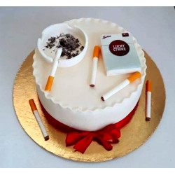 Cigarette Theme Cake