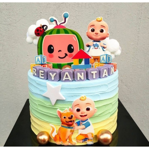 Cocomelon Kids Cake Cocomelon Kids Cake