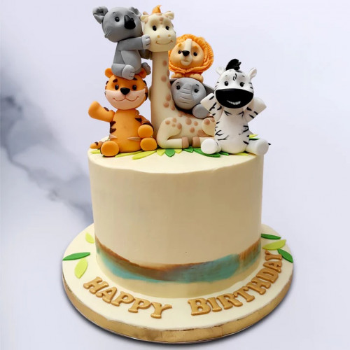 Cute Animals Cake Cute Animals Cake