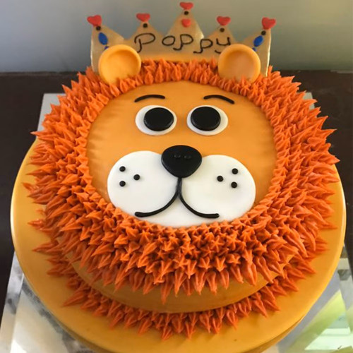 Cute Lion Cake Cute Lion Cake