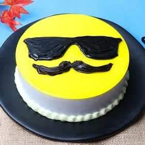 Dad Emoji Cake