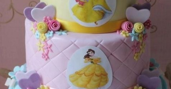 Disney Princess Fondant Cake Delivery In Delhi Ncr