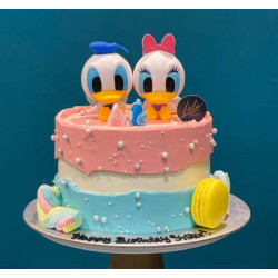 Donald Duck Theme Cake