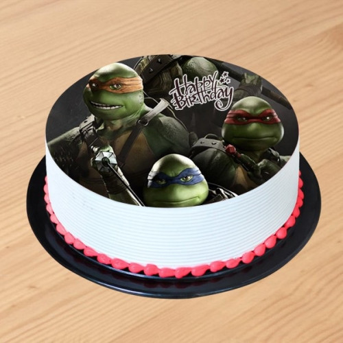 Fighter Toads Cake