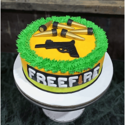 Free Fire Theme Cake